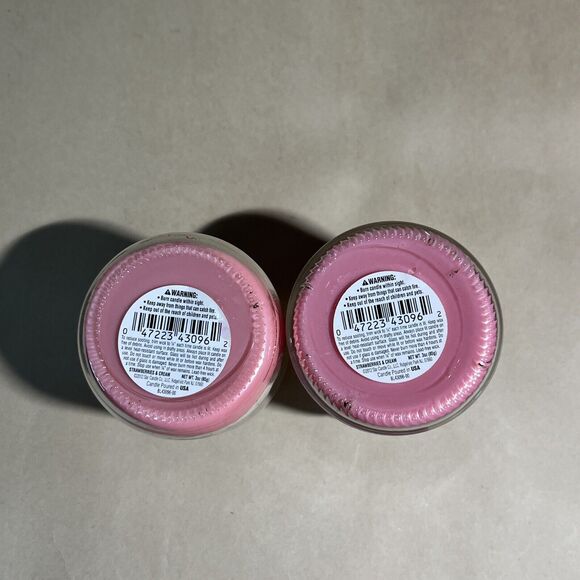 Lot Of 4 Mini Scented Jar Candle Star Lytes/Holiday Time 3 oz Three Scents New - Picture 5 of 10